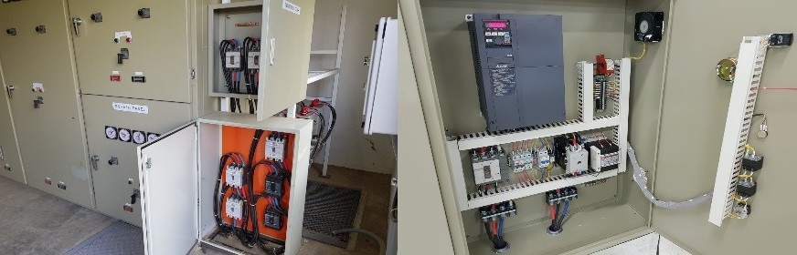 Installation of Electricity Condenser and Inverter